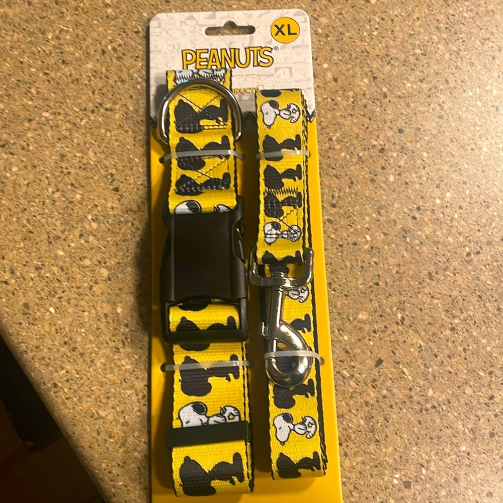 Peanuts dog collar set XL 20-28